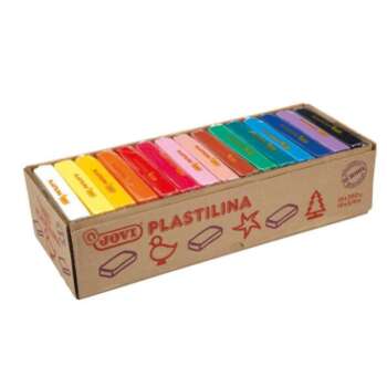PLASTILINA JOVI GRANDE 350G SURTIDO