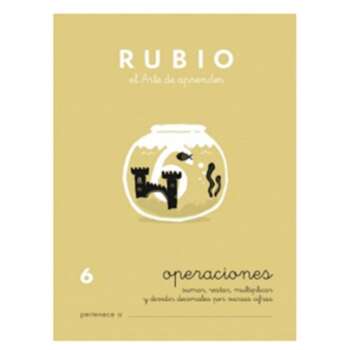 CUADERNO RUBIO PROBLEMAS 6