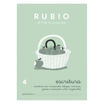 CUADERNO RUBIO ESCRITURA 4