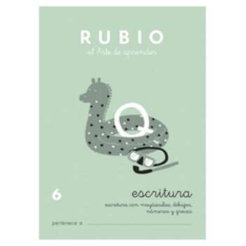 CUADERNO RUBIO ESCRITURA 6
