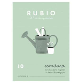 CUADERNO RUBIO ESCRITURA 10