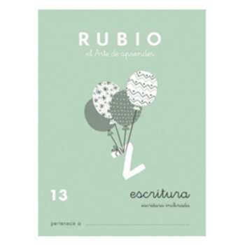 CUADERNO RUBIO ESCRITURA 13