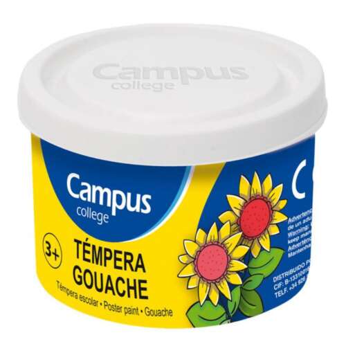 TEMPERA CAMPUS 40ML BLANCO
