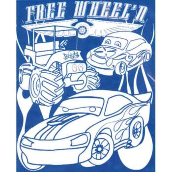 POSTER MAKRO COLOREAR COCHES