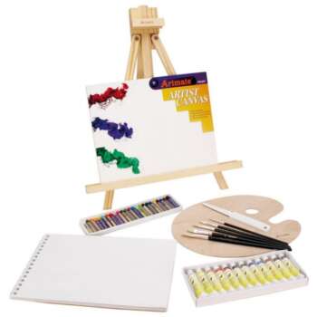 SET PINTURA MAKRO CON CABALLETE