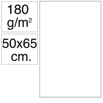 CARTULINA CAMPUS 50X65 180G BLANCO