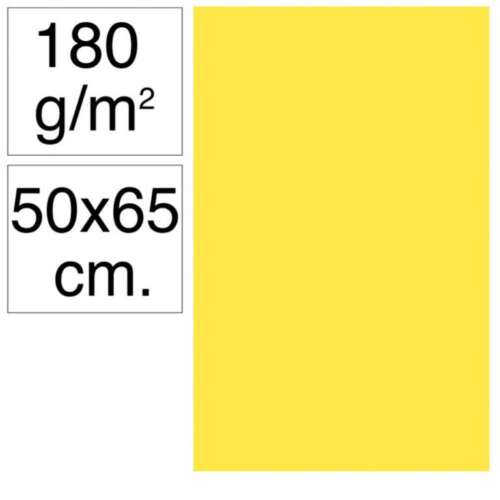 CARTULINA CAMPUS 50X65 180G AMAR.CAN.
