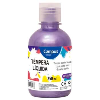 TEMPERA CAMPUS 250GR METAL VIOLETA
