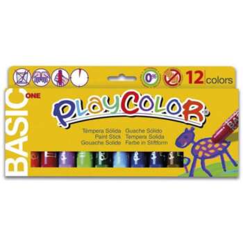 TEMPERA PLAYCOLOR SOLIDA 10G 12COLORE