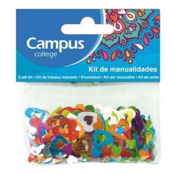 SET MANUALIDADES CAMPUS CORAZONES 14G