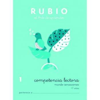 CUADERNO RUBIO C.LECT.1MUNDO SENSACI.