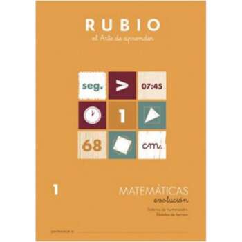 CUADERNO RUBIO MATEMATICAS EVOL.1
