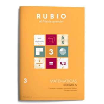 CUADERNO RUBIO MATEMATICAS EVOL.3