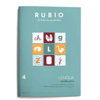 CUADERNO RUBIO LENGUA EVOLUCION 4