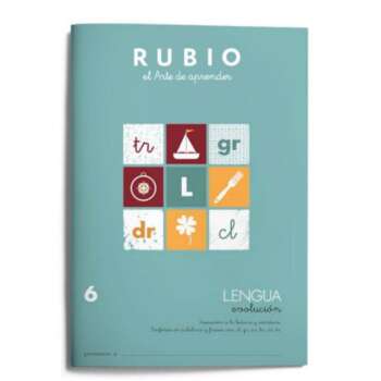 CUADERNO RUBIO LENGUA EVOLUCION 6