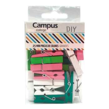 PINZA MADERA CAMPUS GRANDE COLOR/25U