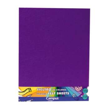 FIELTRO CAMPUS 23X30,5 160G VIOLE/3UD