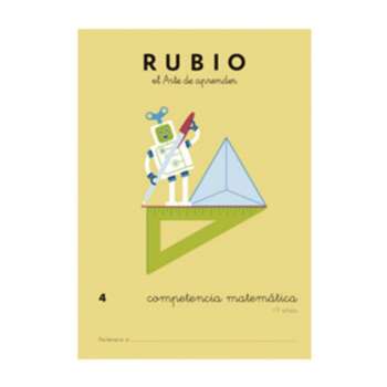 CUADERNO RUBIO COMPET.MATEMATICA 4