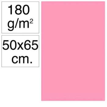 CARTULINA CAMPUS 50X65 180G ROSA CHI.