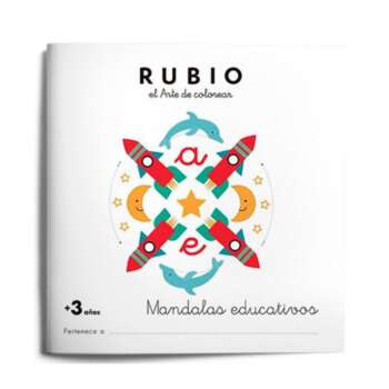 CUADERNO RUBIO MANDALA NIÑOS 1 +3AÑOS
