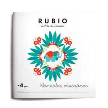 CUADERNO RUBIO MANDALA NIÑOS 2 +4AÑOS