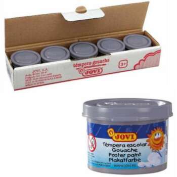 TEMPERA JOVI 40CC PLATA