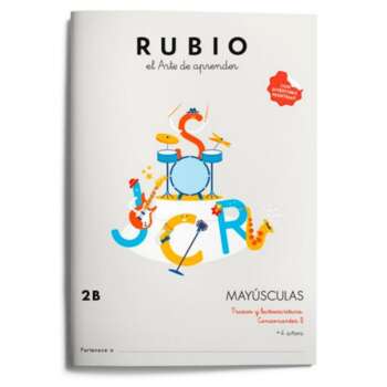 CUADERNO RUBIO MAYUSCULAS 2B