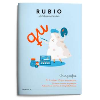 CUADERNO RUBIO ORTOGRAFIA 3