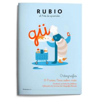 CUADERNO RUBIO ORTOGRAFIA 4