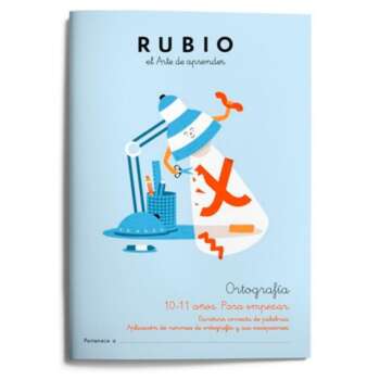 CUADERNO RUBIO ORTOGRAFIA 5
