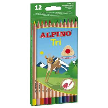 LAPICES TRI-ALPINO 12 COLORES