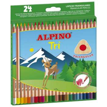 LAPICES TRI-ALPINO 24 COLORES