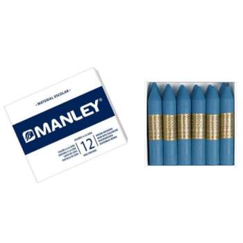 CERAS MANLEY AZUL COBALTO /12U