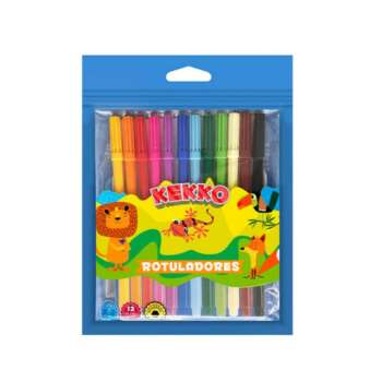 ROTULADOR CAMPUS KEKKO 12 COLORES