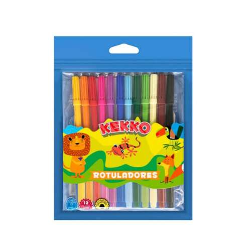 ROTULADOR CAMPUS KEKKO 12 COLORES