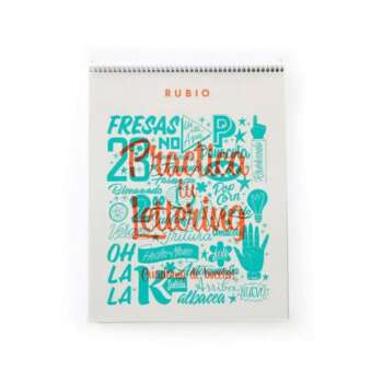 CUADERNO RUBIO BOCETOS LETTERING