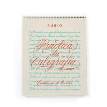 CUADERNO RUBIO BOCETOS CALIGRAFIA