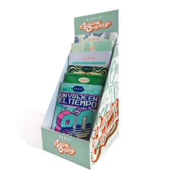 EXPOSITOR RUBIO LETTERING SOBREMESA