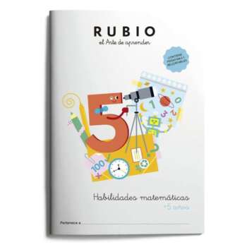 CUADERNO RUBIO HAB.MATEMATICAS 5 AÑOS