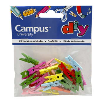 SET MANUALIDADES CAMPUS PINZA COL PEQ
