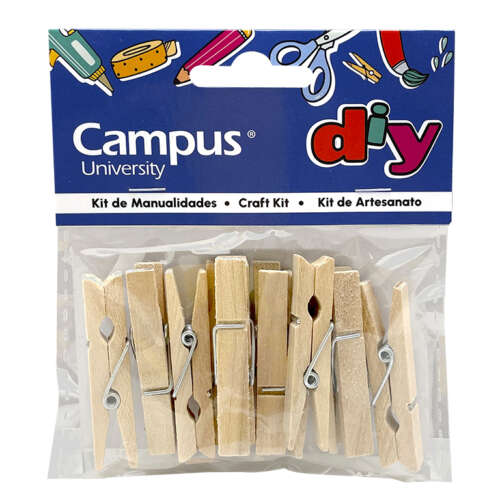 SET MANUALIDADES CAMPUS PINZA NAT GRA