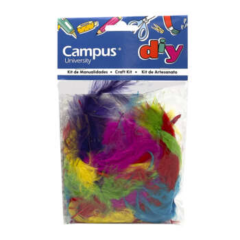 SET MANUALIDADES CAMPUS PLUMA PAVO CO