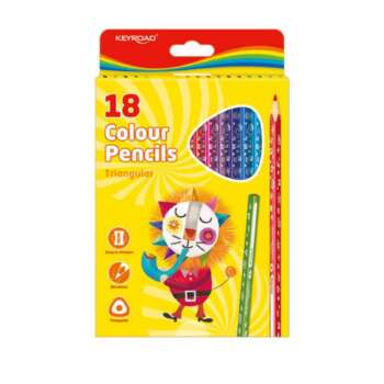 LAPICES COLORES KEYROAD 18 COLORES