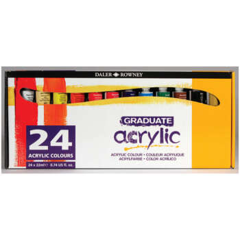 SET PINTURAS GRADUATE ACRYLIC 24X22MM