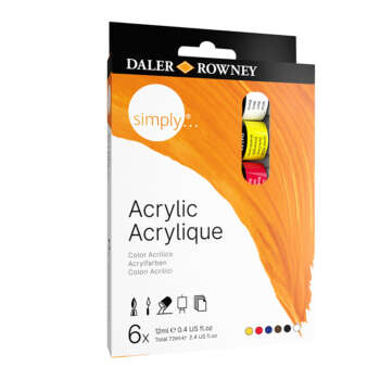 SET PINTURAS SIMPLY COLOR ACYL 6X12MM