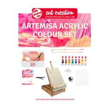 SET TALENS ARTEMISA ACRILICO PINTURAS