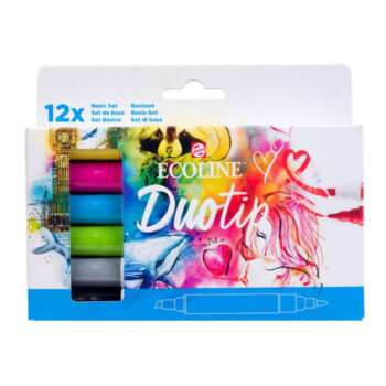 ROTULADOR TALENS ECOLINE DUOTIP 12 UD