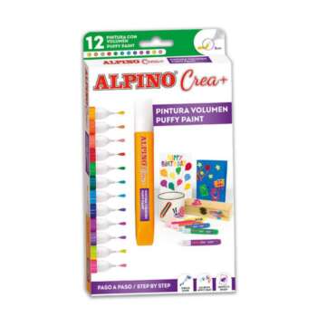 ROTULADOR ALPINO CREA+ PINTURA 3D/12U