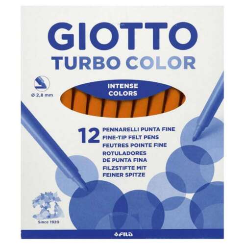 ROTULADOR GIOTTO TURBO MARRÓN CLA.12U