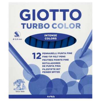 ROTULADOR GIOTTO TURBO AZUL ULTRA.12U